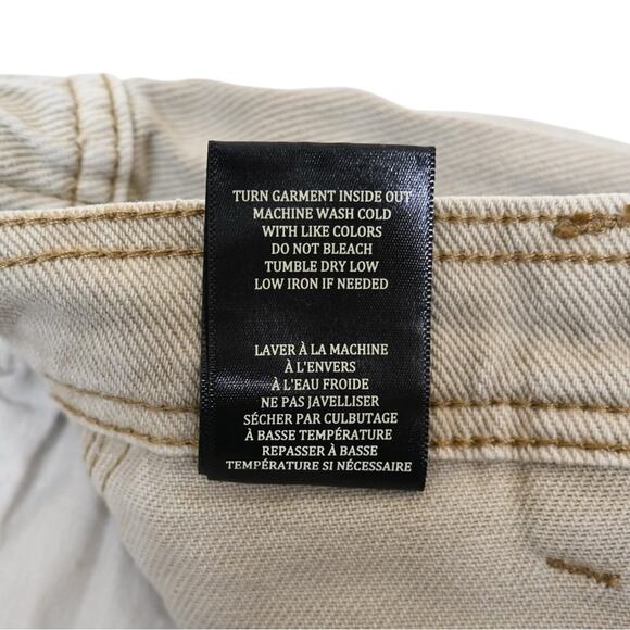 BLANKNYC Womens 28 Cotton Twill Cargo Pants in Wild Oats NEW - Picture 11 of 13